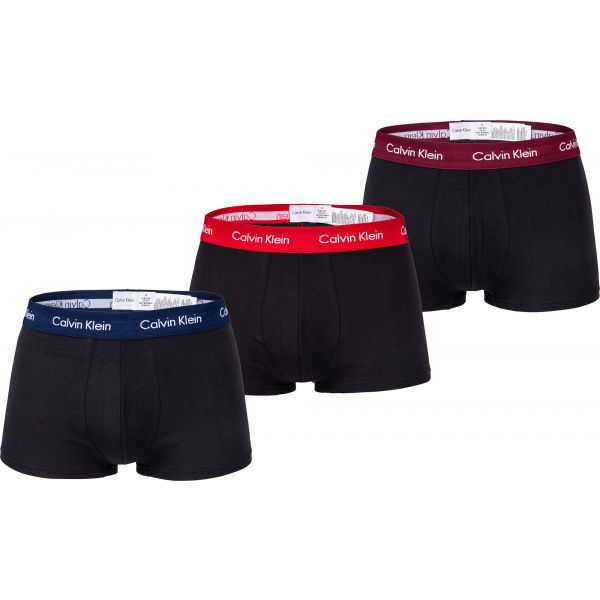 Calvin Klein 3 PACK LO RISE TRUNK Pánské boxerky