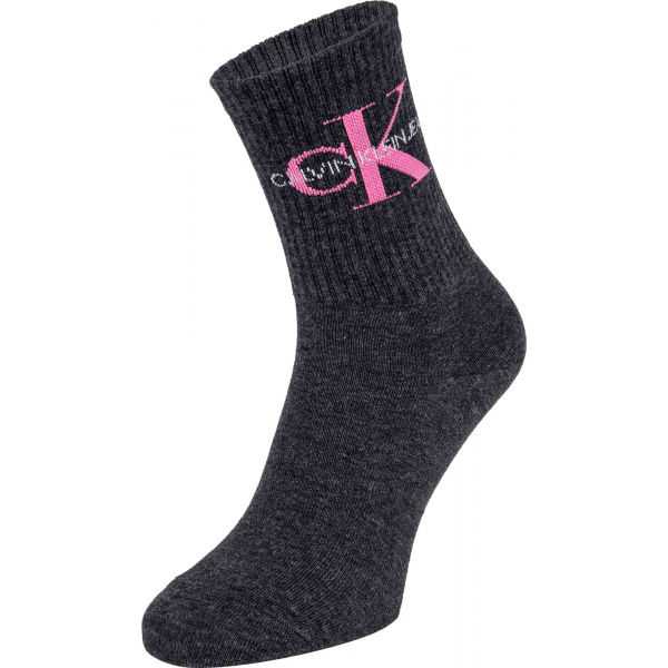 Calvin Klein WOMEN SHORT SOCK 1P JEANS LOGO BOWERY Dámské ponožky