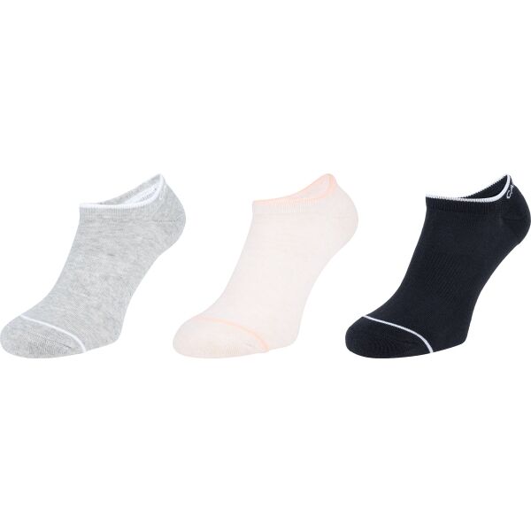 Calvin Klein WOMENS 3PK NO SHOW ATHLEISURE REESE Dámské ponožky