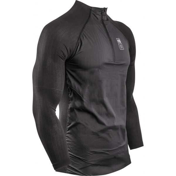 Compressport HYBRID PULLOVER Pánské funkční termotriko