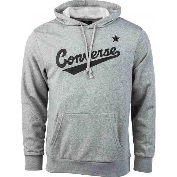 Converse SCRIPT PULLOVER HOODIE FT Pánská mikina