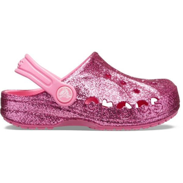 Crocs BAYA GLITTER CLOG Dětské pantofle