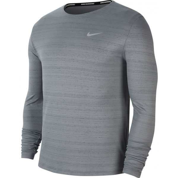 Nike DRI-FIT MILER Pánské běžecké triko s dlouhým rukávem