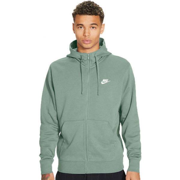 Nike NSW CLUB HOODIE FZ FT M Pánská mikina