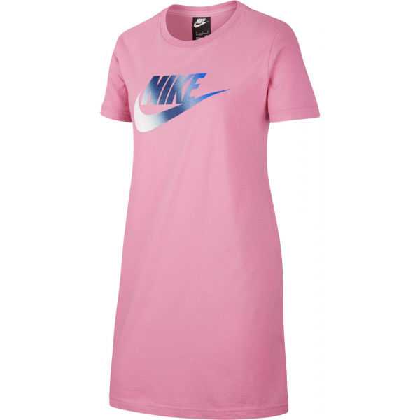 Nike NSW TSHIRT DRESS FUTURA G Dívčí šaty