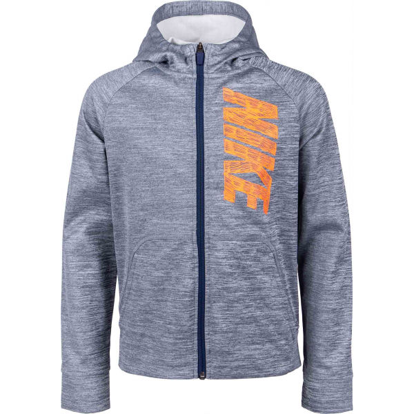 Nike THERMA GFX FZ HOODIE B Chlapecká mikina