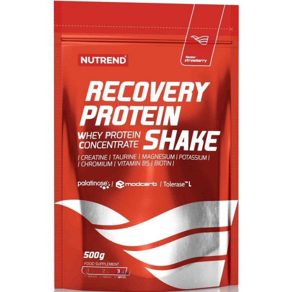 Nutrend RECOVERY PROTEIN SHAKE JAHODA Regenerace