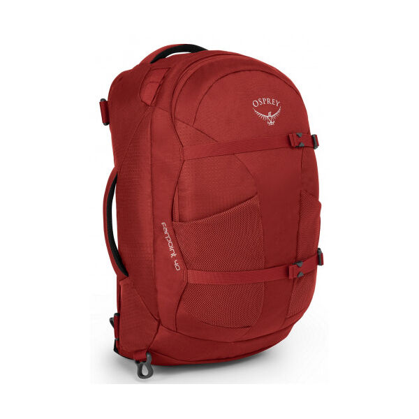 Osprey FARPOINT 40 S/M RED Cestovní zavazadlo