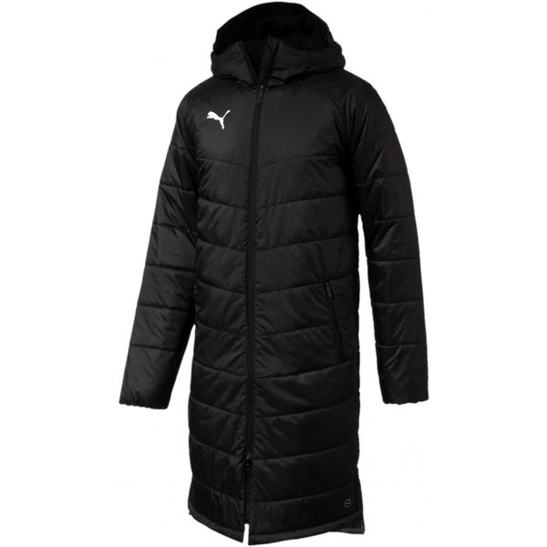 Puma LIGA SIDELINE BENCH JKT LONG Pánská sportovní bunda