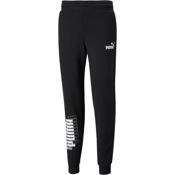 Puma PUMA POWWR LOGO SWEAT PANTS TR Pánské tepláky