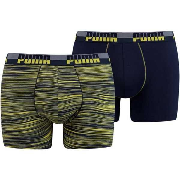 Puma SPACE DYE BOXER 2P Pánské boxerky