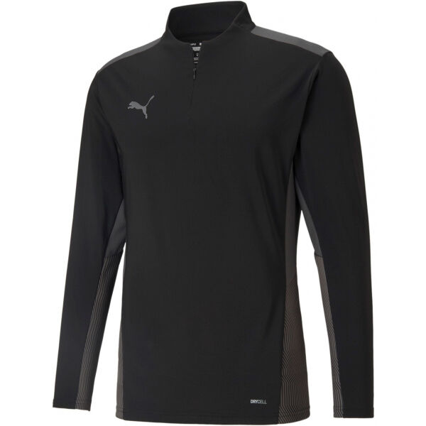 Puma TEAMCUP 1/4 ZIP TOP Pánská tréninková mikina