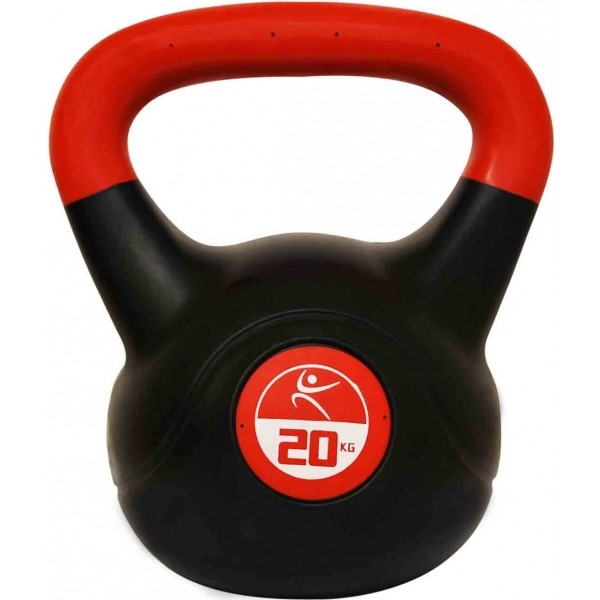 SPORT TEAM LIFEFIT KETTLEBELL VINYL 20KG Jednoruční činka