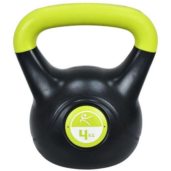 SPORT TEAM LIFEFIT KETTLEBELL VINYL 4KG Jednoruční činka