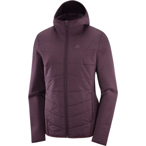 Salomon RADIANT HYBRID HOODIE W Dámská mikina