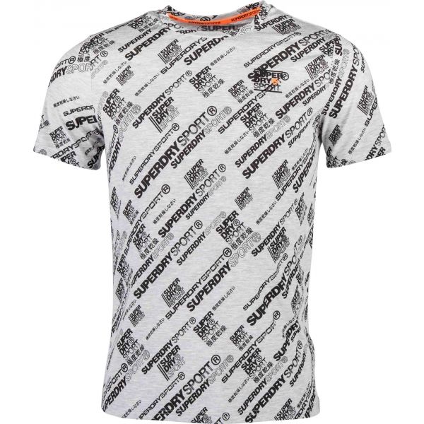 Superdry ACTIVE LOOSE AOP TEE Pánské tričko