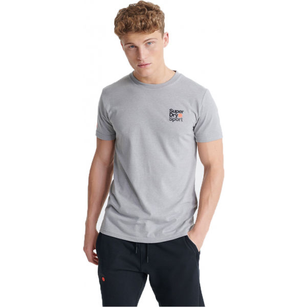 Superdry CORE SPORT SMALL LOGO TEE Pánské tričko