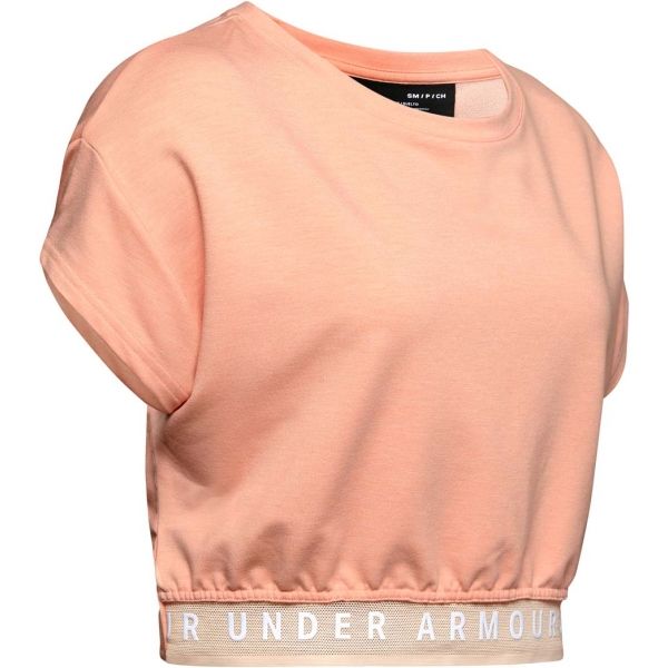 Under Armour FEATHERWEIGHT FLEECE CROP TOP Dámský crop top