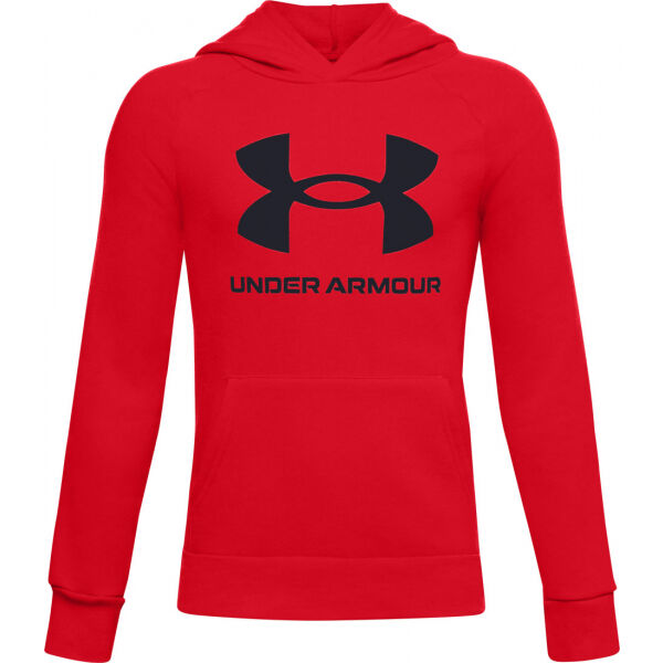 Under Armour RIVAL FLEECE HOODIE Chlapecká mikina