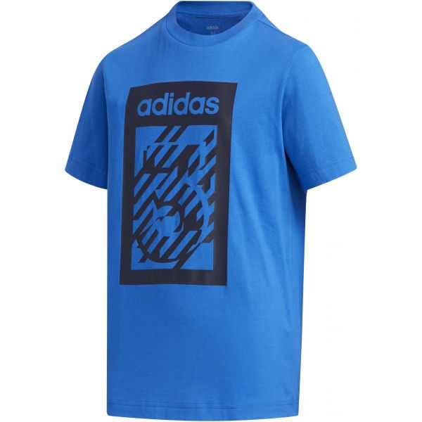 adidas YB BOX TEE Chlapecké tričko