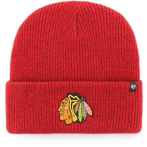 47 NHL Chicago Blackhawks Brain Freeze CUFF KNIT Zimní čepice