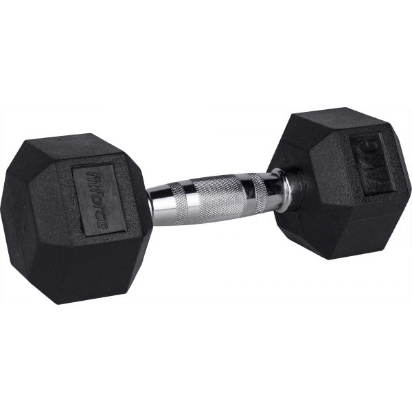 Fitforce FDBB 7KG Jednoruční šestihranná činka