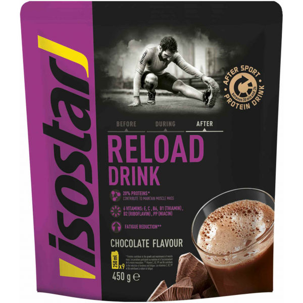 Isostar AFTER SPORT DRINK 450 G Proteinový nápoj v prášku