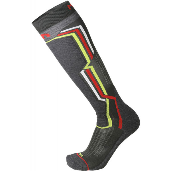 Mico MEDIUM WEIGHT ARGENTO X-STATIC SKI SOCKS Lyžarské pnožky