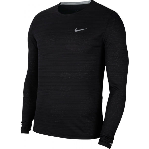 Nike DRI-FIT MILER Pánské běžecké triko s dlouhým rukávem