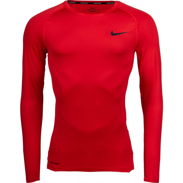 Nike NP TOP LS TIGHT M Pánské tričko s dlouhým rukávem