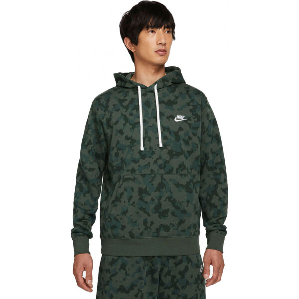 Nike NSW CLUB FT HOODIE CAMO M Pánská mikina