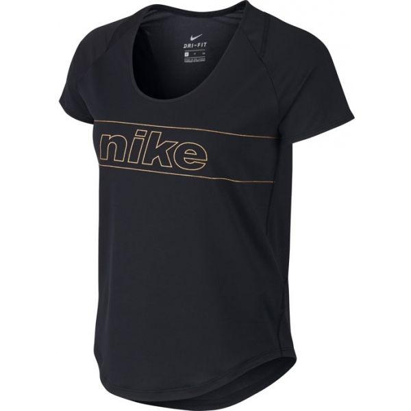 Nike TOP SS 10K GLAM W Dámské běžecké tričko