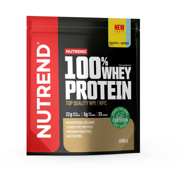 Nutrend 100% WHEY PROTEIN 1000 g ANANAS-KOKOS Protein