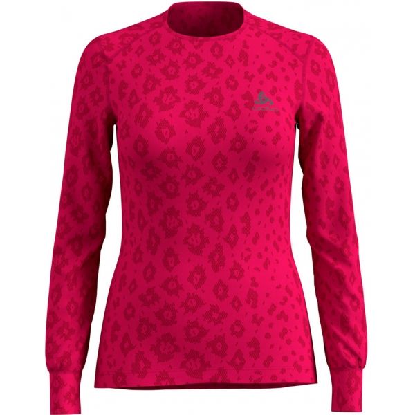 Odlo SUW WOMEN'S TOP L/S CREW NECK ACTIVE WARM X-MAS Dámské triko