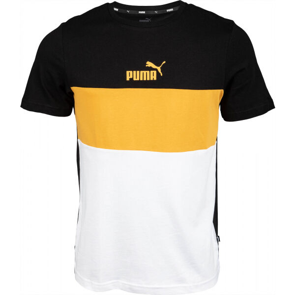 Puma ESS COLORBLOCK TEE Pánské triko