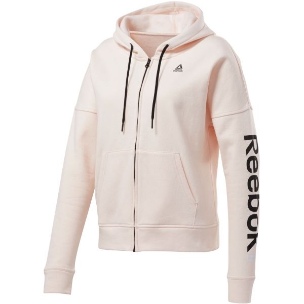 Reebok LINEAR LOGO FULL ZIP Dámská mikina