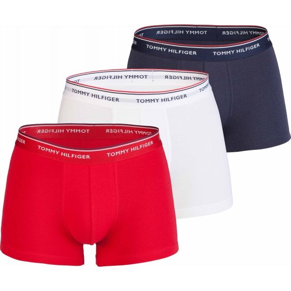 Tommy Hilfiger TRUNK 3 PACK PREMIUM ESSENTIALS Pánské boxerky