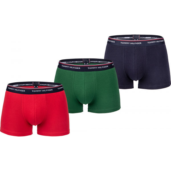 Tommy Hilfiger TRUNK 3 PACK PREMIUM ESSENTIALS Pánské boxerky