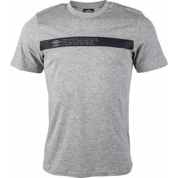 Umbro FW LINEAR LOGO TAB GRAPHIC TEE Pánské triko