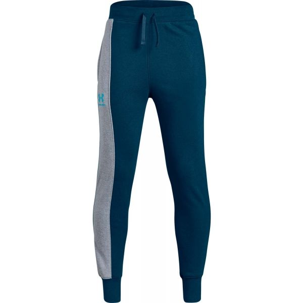 Under Armour RIVAL BLOCKED JOGGER Dětské tepláky