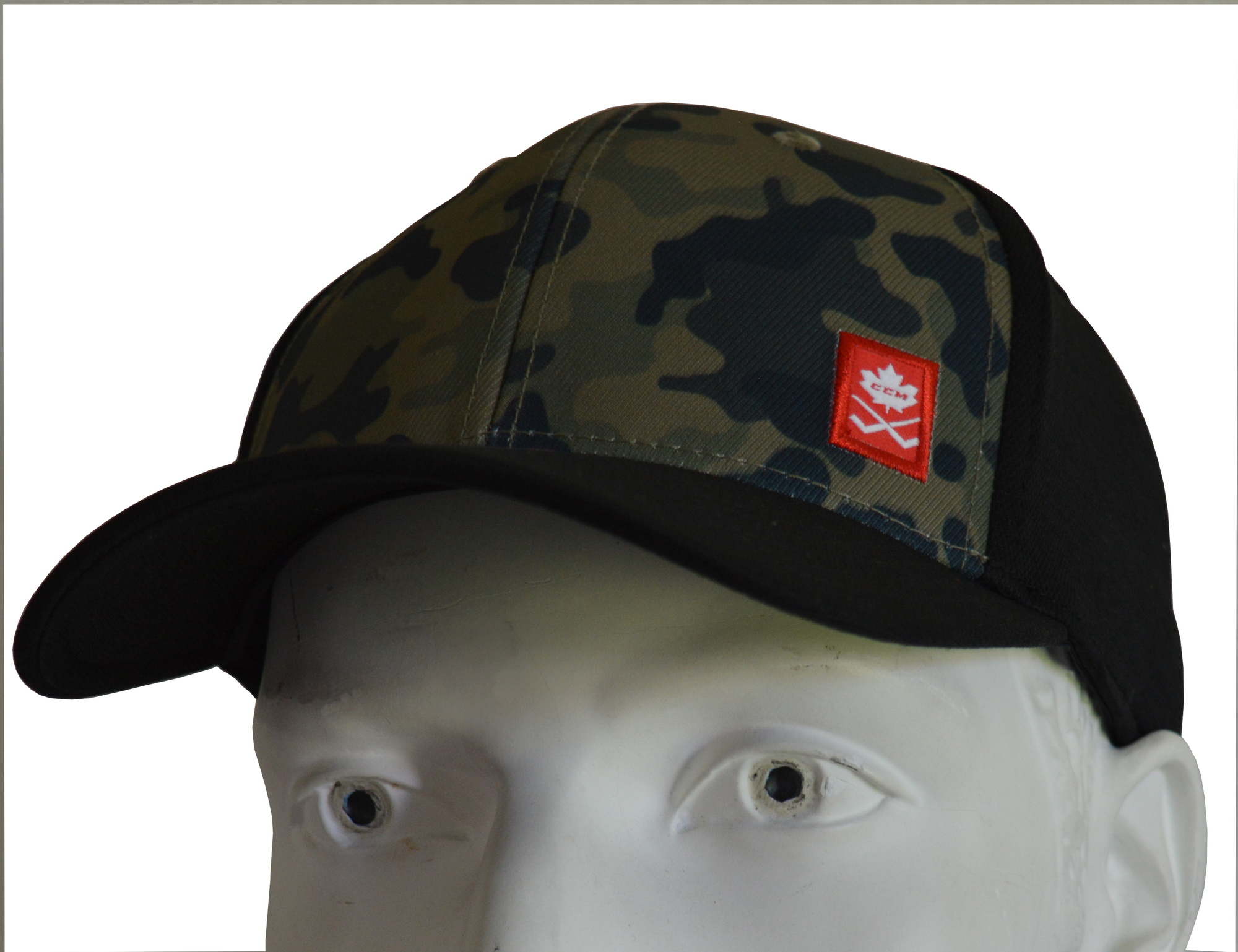 CCM Kšiltovka CCM Camo Structured Flex Cap SR