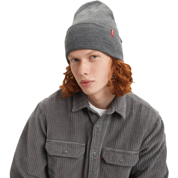 Levi's SLOUCHY RED TAB BEANIE Pánská zimní čepice