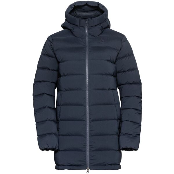 Odlo W ASCENTN-THERMIC HOODED JACKET INSULATED Dámský recyklovaný péřový kabát