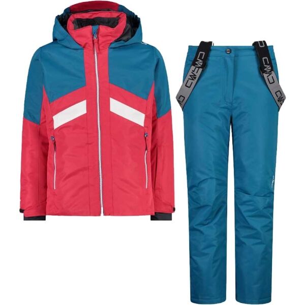 CMP KID G SET JACKET AND PANT Dívčí lyžařský komplet