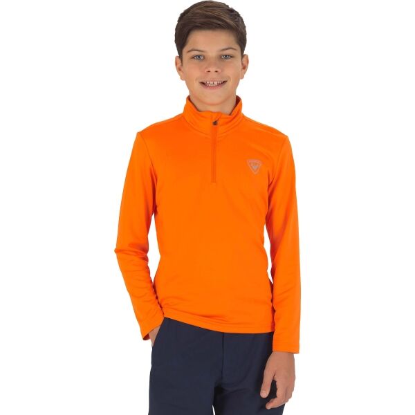 Rossignol BOY 1/2 ZIP WARM STRETCH Juniorský rolák