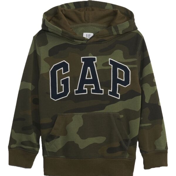 GAP V-FRC FT NEW CAMPUS LOGO HOOD CAMO Chlapecká mikina