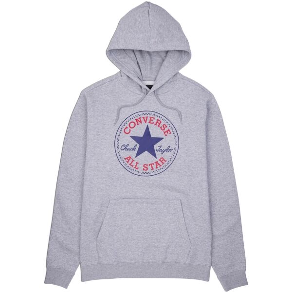 Converse STANDARD FIT CENTER FRONT LARGE CHUCK PATCH CORE PO HOODIE B Pánská mikina