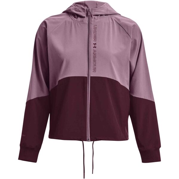 Under Armour WOVEN FZ JACKET Dámská bunda