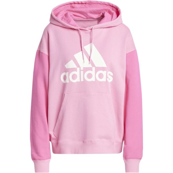 adidas ESSENTIALS BIG LOGO OVERSIZED FRENCH TERRY HOODIE Dámská mikina